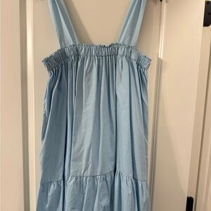 Light Blue Sleeveless Dress